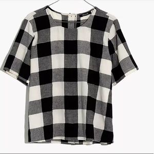Madewell Gingham Top